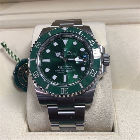 bob's watches rolex hulk|rolex hulk submariner 116610.